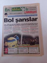 Milliyet İddaa Gazetesi - 12 Kasım 2004 - Futbolun Usta Yorumcusu Rıdvan Dilmen Fotoğrafı - Milliyet'in Kuponu - Ediz Sırapınar'ın Kuponu - Marca Gazetesi - Sevilla - Bayern Münih - Köln
