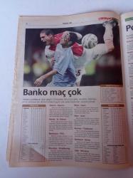 Milliyet İddaa Gazetesi - 12 Kasım 2004 - Futbolun Usta Yorumcusu Rıdvan Dilmen Fotoğrafı - Milliyet'in Kuponu - Ediz Sırapınar'ın Kuponu - Marca Gazetesi - Sevilla - Bayern Münih - Köln