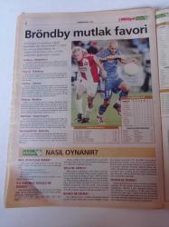 Milliyet İddaa Gazetesi - 12 Kasım 2004 - Futbolun Usta Yorumcusu Rıdvan Dilmen Fotoğrafı - Milliyet'in Kuponu - Ediz Sırapınar'ın Kuponu - Marca Gazetesi - Sevilla - Bayern Münih - Köln