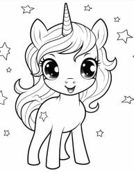 Sevimli Unicorn Boyama Kitap Seti (2 Kitap)