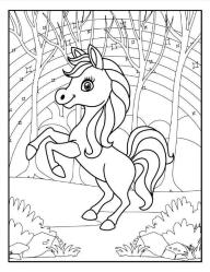 Sevimli Unicorn Boyama Kitap Seti (2 Kitap)