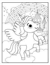 Sevimli Unicorn Boyama Kitap Seti (2 Kitap)