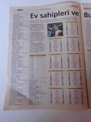 Milliyet İddaa Gazetesi - 19 Kasım 2004 - Marcio Nobre - Fatih Tekke - Ronaldo - Ronaldinho - Monaco - Atalanta - Juventus - Galatasaray - İspanya Ligi