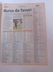 Milliyet İddaa Gazetesi - 19 Kasım 2004 - Marcio Nobre - Fatih Tekke - Ronaldo - Ronaldinho - Monaco - Atalanta - Juventus - Galatasaray - İspanya Ligi