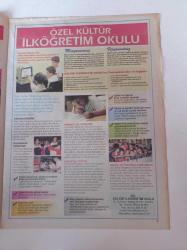 Milliyet Eğitim Kurumlarımız 2000 Gazetesi - Kültür Koleji 40. Yıl - Özel Kültür İlköğretim Okulu - Kültür Koleji Anaokulları - Mr. Daniel W. Sheehan - Yabancı Dil Öğretimi - Kültür Kolej Kurucusu Fahamettin Akıngüç