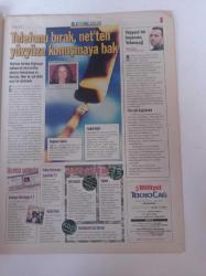 Milliyet TeknoÇağ Gazetesi - 28 Mayıs 2003 - Türkiye'nin E Devlet Rehberi - Gözünüz Compex'te Olsun - Avuç İçinin Sihirli Dünyası - Net'ten Telefon Görüşmesi - Ücretsiz Yazılımlar - Yazılıma Lisans Barışı