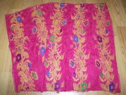 Antika - ESKİİİİ - ELMASİYE KUMAŞ PARÇASI - 65X67 CM - MANİSA'DAN - kitantik - kitaLog