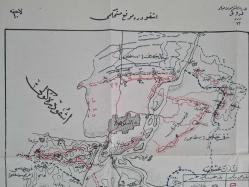 Efemera - OSMANLICA İŞKODRA MEVKİİ HARİTA, OSMANLI DÖNEM KROKİ HARİTA - kitantik - kitaLog