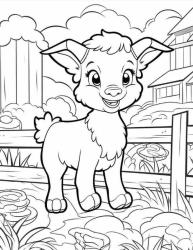 Çiftlik Boyama Kitabı (100 TAM Sayfa Boyama)