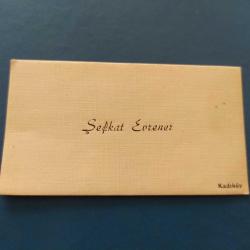 KT6---ŞEVKAT EVRENER KARTVİZİT