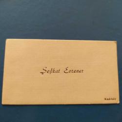 KT6---ŞEFKAT EVRENER KARTVİZİT