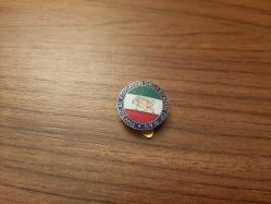 İRAN MUHAMMED RIZÂ ŞAH PEHLEVÎ - PHYSİCAL EDUCATİON ORGANİZATİON OF İRAN ROZETİ - MADALYA NADİR ÇIKAR B9445