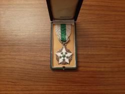 SURİYE 2.DERECE SİVİL LİYAKAT NİŞANI - MADALYA KUTULU NADİR ÇIKAR B9450