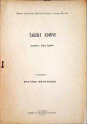 LOT.38 » Tarih-i Edirne : Hikayet-i Beşir Çelebi : [Hikayet-i Beşir Çelebi ve Menakib-i Belde-i Edirne]