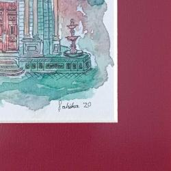 İmzalı... Sulu Boya Tablo