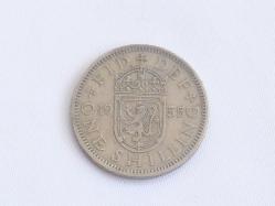 İngiltere 1 Şilin 1955