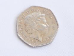 Efemera - İngiltere 50 Pence 1998 - kitantik - kitaLog