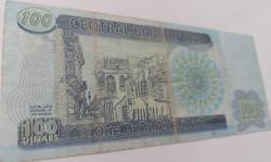 2002 IRAK SADDAM HÜSEYİN ORİJİNAL 100 DİNARS KAĞIT PARA ÇOK ÇOK TEMİZ 1048400 NADİRDİR