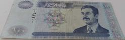 2002 IRAK SADDAM HÜSEYİN ORİJİNAL 100 DİNARS KAĞIT PARA ÇOK ÇOK TEMİZ 1048400 NADİRDİR