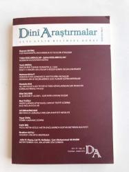 Dini Araştırmalar Cilt: 15 Sayı: 41