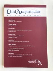 Dini Araştırmalar Cilt: 14 Sayı: 38