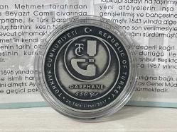 2017 - Darphane 550. Kuruluş Yıldönümü Gümüş Hatıra Para - Çil