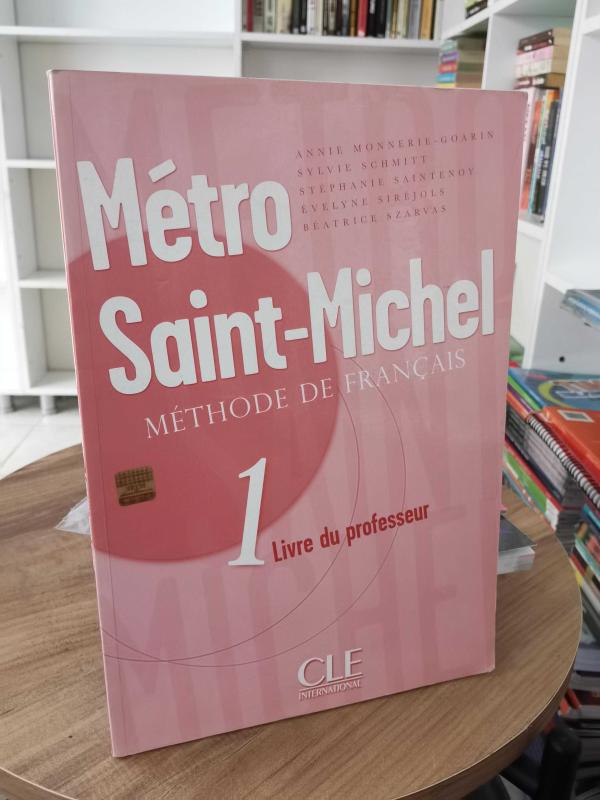 DE　1,　El　ANNIE　METRO　#4202308000398　SAINT　İkinci　FRANÇAIS　MICHEL　METHODE　kitantik　MONNERIE　Kitap