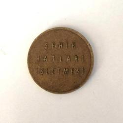 Şehir Hatları İşletmesi Vapur Jetonu