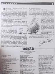 Nokta Dergisi - 12 Haziran 1988 - Generallerin falcısını açıklıyoruz - Nurettin Ersin - Bülent Ulusu - Cemal Madanoğlu - Niyazi Adıgüzel olayı - TRT'de yeni programlar - Ertuğrul Günay - Eroin Ajanları - Genarallerin falcısı - Zirvede glasnost show - Eksiksiz Gauguin sergisi - Türkiye'nin Avrupa'daki yeri - Yalvaç Ural - Yeşiller atakta - Cim Bom'un gözü dışarıda -