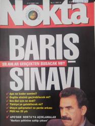 Nokta Dergisi - 21-27 Mart 1993 - Barış Sınavı - Tonton bakan tığ gibi - New York düğümü - Garip bir vur emri - Otuzunda menopoza dikkat - Uydu çöplüğü - Marmaris'te yaza hazırlık - Fransa'da solcular yolcu - Yaralı İsa'nın direnişi - Bir Gerillayı sevdim - Sözen bana yalan söyledi - Charlie Chaplin bir dolandırıcıydı - Radyoların sesi kısılıyor - Yaşlılar Haftası -