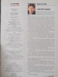 Nokta Dergisi - 21-27 Mart 1993 - Barış Sınavı - Tonton bakan tığ gibi - New York düğümü - Garip bir vur emri - Otuzunda menopoza dikkat - Uydu çöplüğü - Marmaris'te yaza hazırlık - Fransa'da solcular yolcu - Yaralı İsa'nın direnişi - Bir Gerillayı sevdim - Sözen bana yalan söyledi - Charlie Chaplin bir dolandırıcıydı - Radyoların sesi kısılıyor - Yaşlılar Haftası -