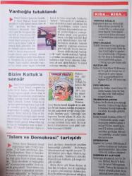 Nokta Dergisi - 6-12 Aralık 1992 - ANAP'ta değişim kavgası - Moskova'da kongre kavgaları - Ölmeyen aşkın sırrı - Değişik bir objektiften Mesut Yılmaz - Turgut Özal - Politikada Komplo Teorileri - Çok partili, tek görüşlü düzen - Bir zamanlar bir ANAP vardı - Rus Ayısı uyumuyor - Türkiye modeli fazla Avrupai - Kıbrıs'ta zor dönemeç - Küspeden akaryakıt -
