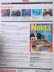 Nokta Dergisi - 28 Ağustos 1988 - Prangalı Cinsellik - Referandum için kamuoyu araştırması - Sebzelerde de hormon - Bülent Ecevit - Kâmuran İnan - Minibüslerde kaset yasağı - Müjdat Gezen - Baro seçimleri - Lennon'a eşcinsellik iddiası - Düşük ücret tartışması - Farklı bir diyet - Sakat sünnetlere teknik bulaştı - Afrodit'in güğümleri kalaylı - Gerçek İsa'nın izinde -