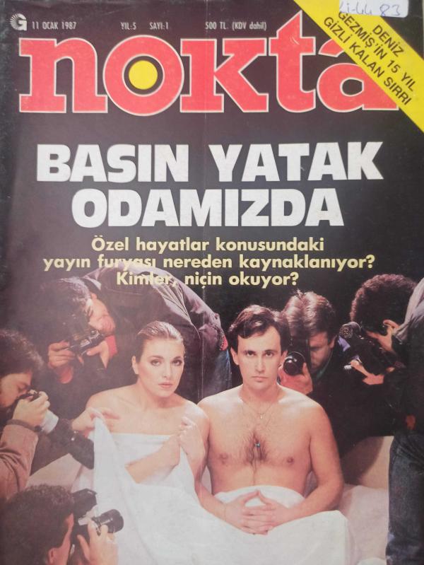Nokta Dergisi - 11 Ocak 1987 - Basın yatak odamızda - Turgut Özakman olayının perde arkası - SHP'de kargaşa - Öğrenciler üzerindeki baskılar - Yalçın Küçük - Cinayet davasında işkence iddiası - Türk mayoları yabancı plajlarda - Memurlara sözleşme uygulama