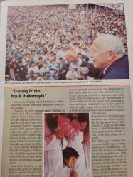 Nokta Dergisi - 8-14 Kasım 1992 - Türkiye Cezayir olma yolunda mı ? - Tansu Çiller sinirli - Seramik Sergisi - Atatürk şiiri yazılmıyor - Anadolu'da zenci prenses - Define Avı - Yıldız Teknik Üniversitesi - Nataşalar gelince - Sigara yasağı - İletişim teknolojisi - Yeni başkan Clinton - Mesut Yılmaz - Kara Ses - Sibel Eraslan - Örgütlenme -  Anadolu'da bir zenci prenses -