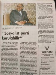 Nokta Dergisi - 19 Ocak 1986 - İçimizdeki örgüt - DYP formülüne Çankaya'nın tepkisi - Şirketini kurtaran kaptan - Karakolda tecavüz iddiası - Mikrop yuvası plastik kaplar - Adli hata kurbanları - Orhan Aldıkaçtı ile söyleşi - Japonya'da çılgın yaşam - Yeni bir milyonerlik umudu - Hayatımızı belirleyen dönemler - Anadolu Liseli çıkmazı - Yalınayak Sokrates -
