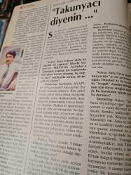 Nokta Dergisi - 13 Ocak 1991 - Çevik Kuvvet Daveti - ANAP'ta insan hakları kavgası - İdamlık çocuklar - Kekemeliğe kesin çözüm - İstanbul'da Kıyı Bankacılığı - Yoktan var edilen altın - Kabus senaryolar - Sadomazohizm davası - Bir yılbaşı dansözü - Minibüs ve kahvehane kültürü - Paris-Dakkar Rallisi - Jamie Lee Curtis - Arşaluys Kayır - Fransız Filmleri Haftası -