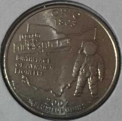 2002.OHIO  EYALET ÇEYREK DOLAR.USA