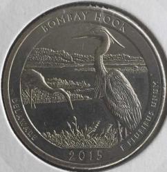 Efemera - 2015.DELAWARE EYALET ÇEYREK DOLAR.USA - kitantik - kitaLog