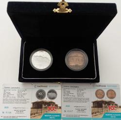 2020 TBMM'NİN AÇILIŞININ 100.YILI ANISINA DARPHANE BASKISI GÜMÜŞ 20 TÜRK LİRASI VE BRONZ 2,5 TÜRK LİRASI ORİJİNAL KUTUSUNDA SERTİFİKALI ÇİL 1RR2DD NADİRDİR