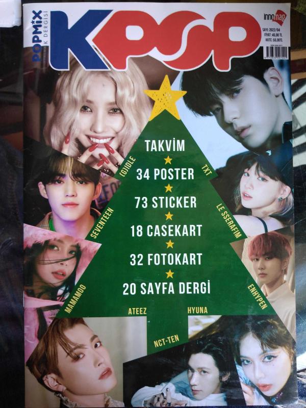 Kpop Popmix Müzik Dergisi - 2022 /04