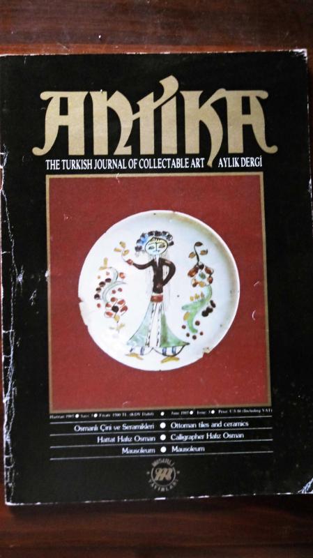 ANTİKA (THE TURKISH JOURNAL OF COLLECTABLE ART AYLIK DERGİ) 1985-SAY.3