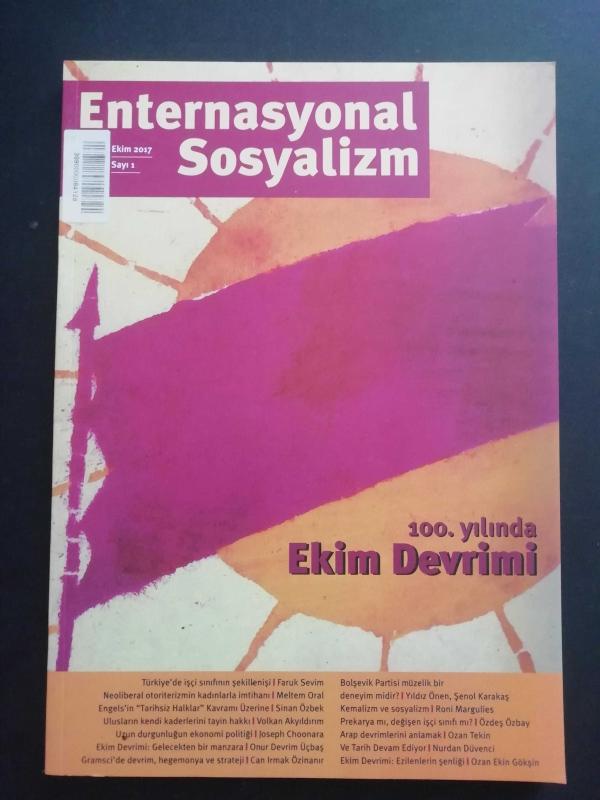 enternasyonal sosyalizm - ekim 2017 - 1. sayı