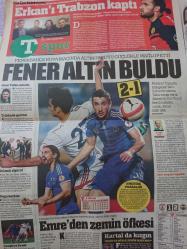 Türkiye Gazetesi,21 Ocak 2015,Avrupa Küçüldü Biz Büyüdük,Kriptoya Baskın,Okullara Turnike Geliyor,Sandıkta Oyun Bozulur,Hamza Hamzaoğlu,Emre Belözoğlu,Ozan Tufan,Serdar Aziz