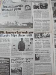 Türkiye Gazetesi,21 Ocak 2015,Avrupa Küçüldü Biz Büyüdük,Kriptoya Baskın,Okullara Turnike Geliyor,Sandıkta Oyun Bozulur,Hamza Hamzaoğlu,Emre Belözoğlu,Ozan Tufan,Serdar Aziz