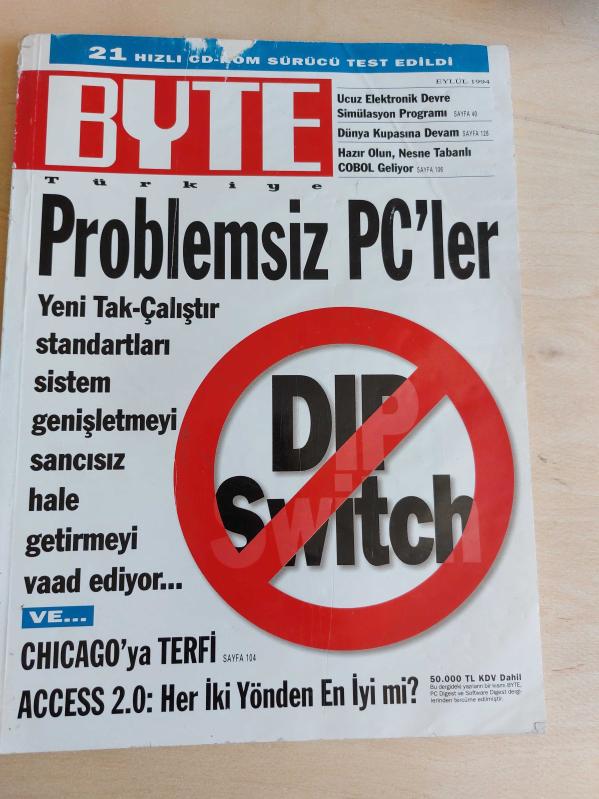 BYTE TÜRKİYE dergi- Eylül 1994