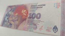 2004 ARJANTİN 100 PESOS KAĞIT PARASI ORİJİNAL ÇİL 76054053BA NADİRDİR