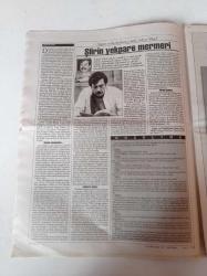 Cumhuriyet Kitap Gazetesi - 11 Eylül 2003 - Türk Şiirinin Bıçkın Hırçın Ağızlı Şairi Metin Eloğlu Fotoğrafı - Asuman Kafaoğlu Büke - Buda'nın Bilgeliği - Aşkın Ve Başkaldırının Şairi Adnan Yücel - Paul Veyne
