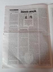 Cumhuriyet Kitap Gazetesi - 11 Eylül 2003 - Türk Şiirinin Bıçkın Hırçın Ağızlı Şairi Metin Eloğlu Fotoğrafı - Asuman Kafaoğlu Büke - Buda'nın Bilgeliği - Aşkın Ve Başkaldırının Şairi Adnan Yücel - Paul Veyne
