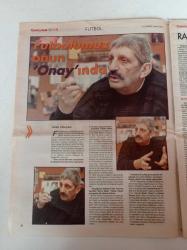 Cumhuriyet Spor Gazetesi - 20 Şubat 2007 - Alex De Souza - Tümer Metin -Şampiyonluğun Yolu Anadolu'dan Geçiyor - Tümer Metin - Thiery Henry - Alkışlar Halkbanka - Arsene Wenger